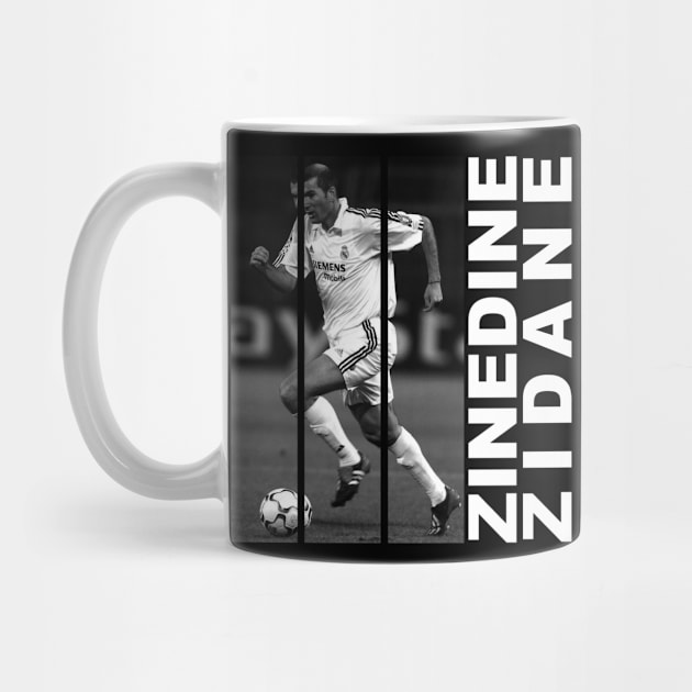 Zinedine Zidane by Jai